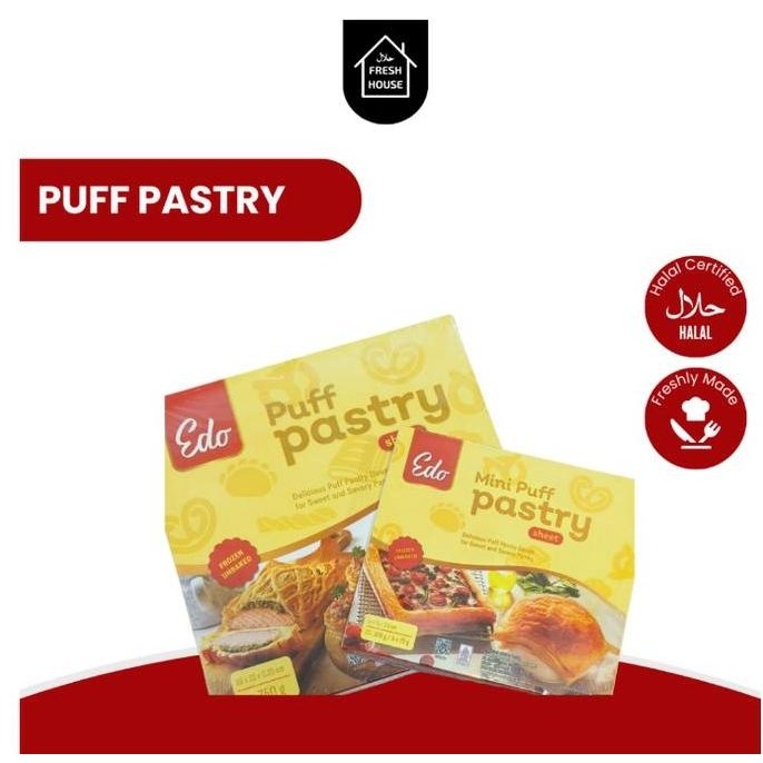 EDO PUFF PASTRY / ADONAN PUFF PASTRY / KULIT ZUPPA PASTRY HALAL