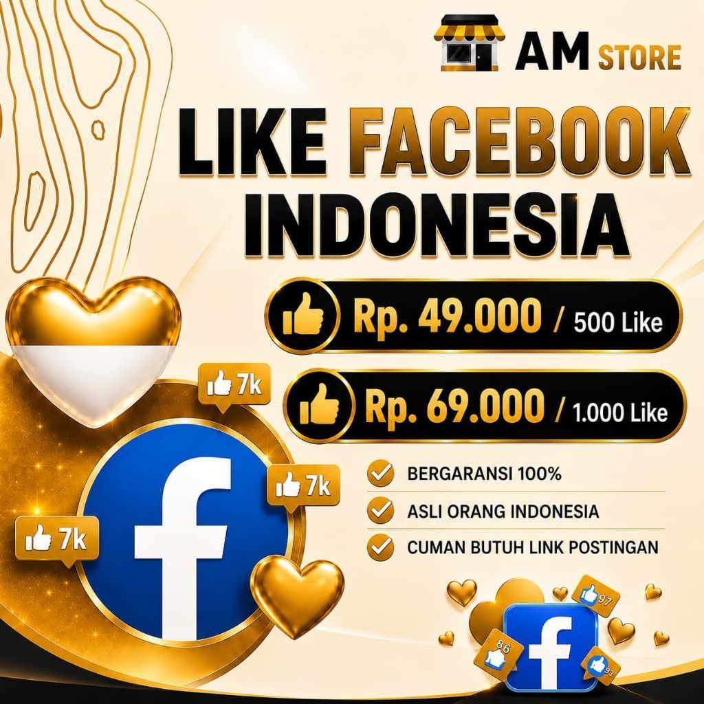 Jual Like Facebook Real Indonesia
