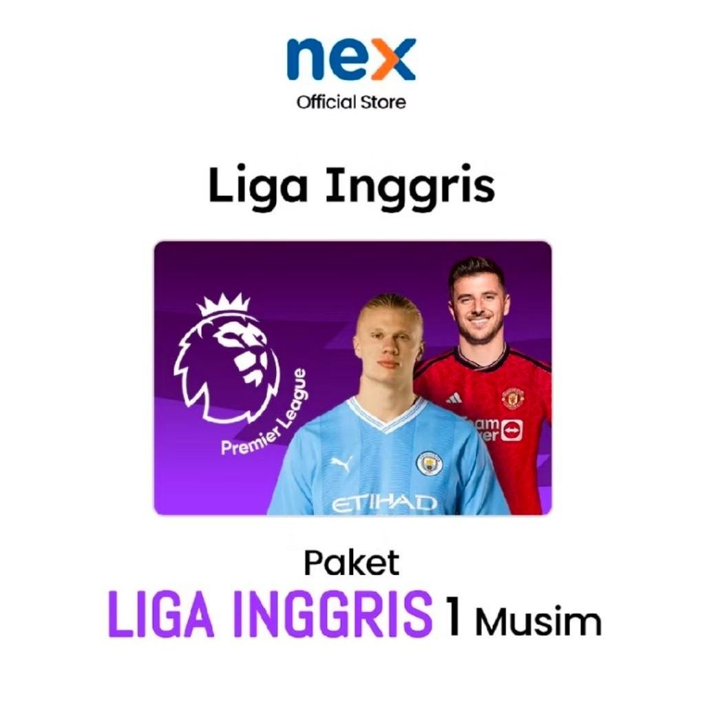 Voucher Paket Nex Parabola Liga Inggris Matrix Garuda 180 hari / 1 musim