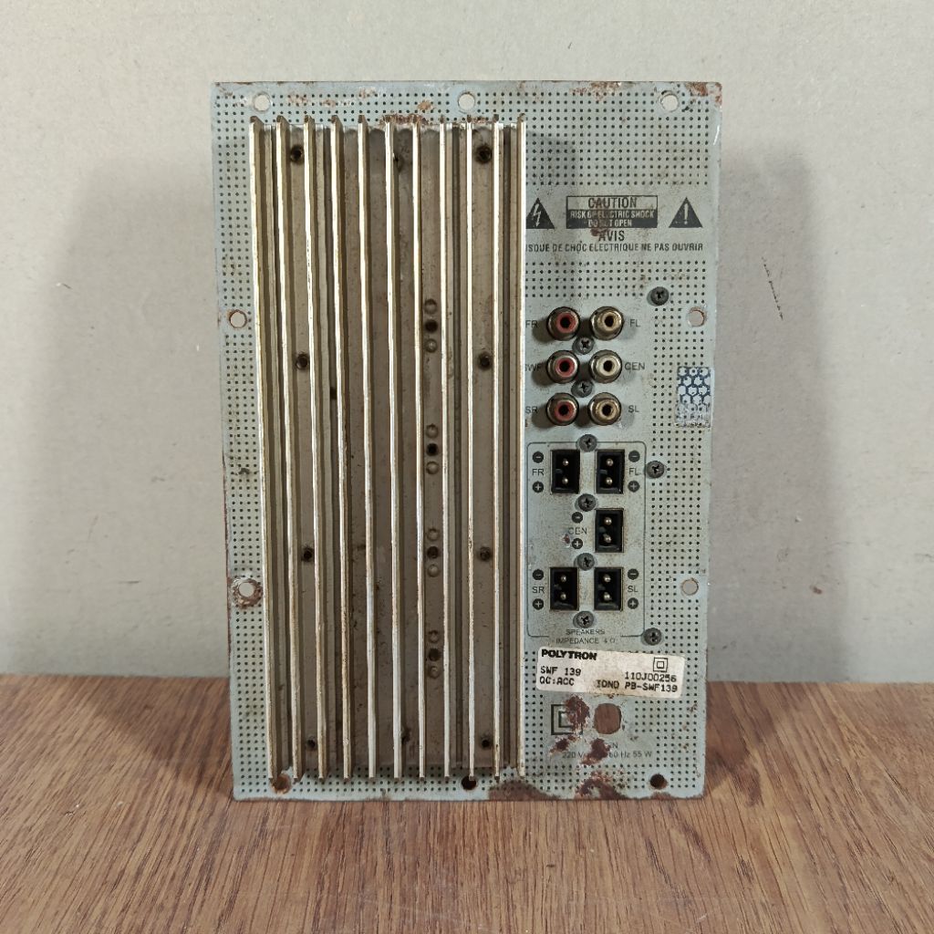 Panel subwoofer aktif 5.1 copotan polytron normal