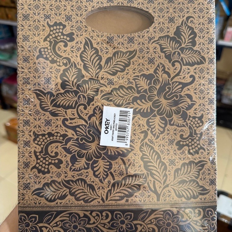 Paper Bag Okey Pond A Kraft Batik
