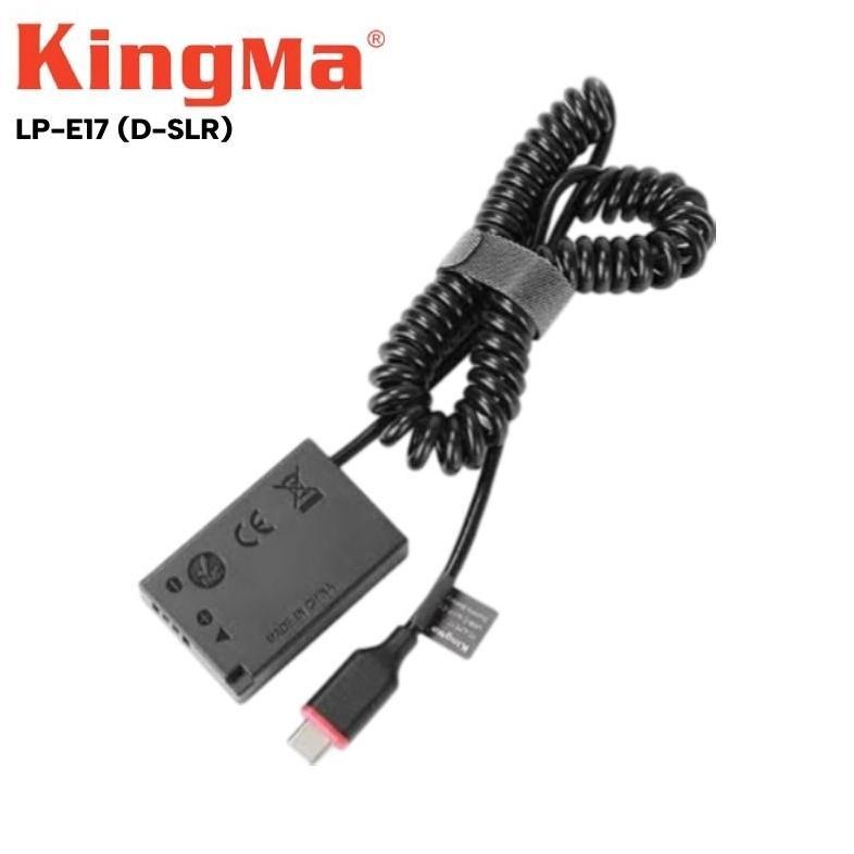 KingMa Dummy Canon LP-E17 USB-C For Canon EOS RP, R8, R10, R50, R100, 760D, 750D, 800D, 850D, 200D E