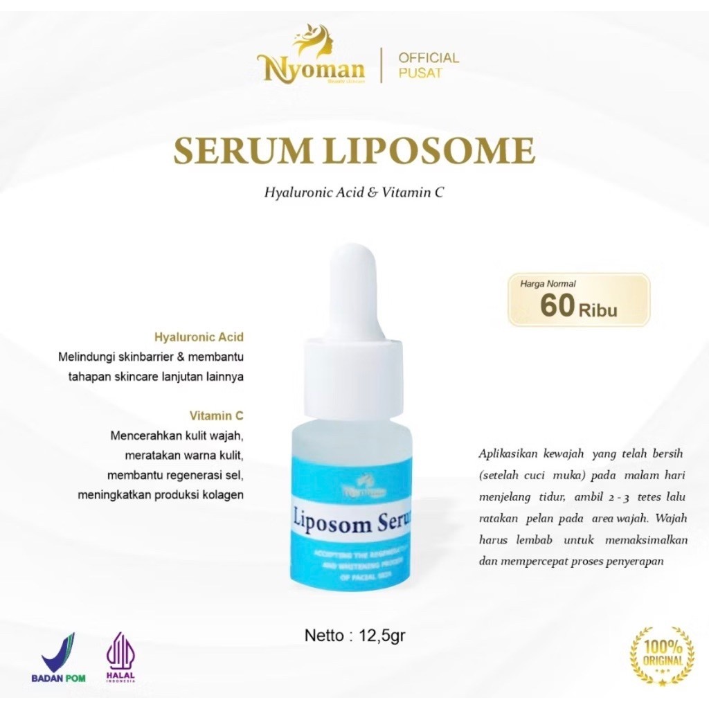 SERUM LIPOSOME NYOMAN SKINCARE