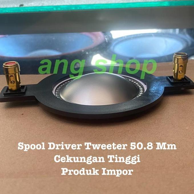 Fremontshop - Spool Spoel Spul Driver Tweeter Titanium Soundqueen Sq55 Sq56 S Sq56S Terbaru 