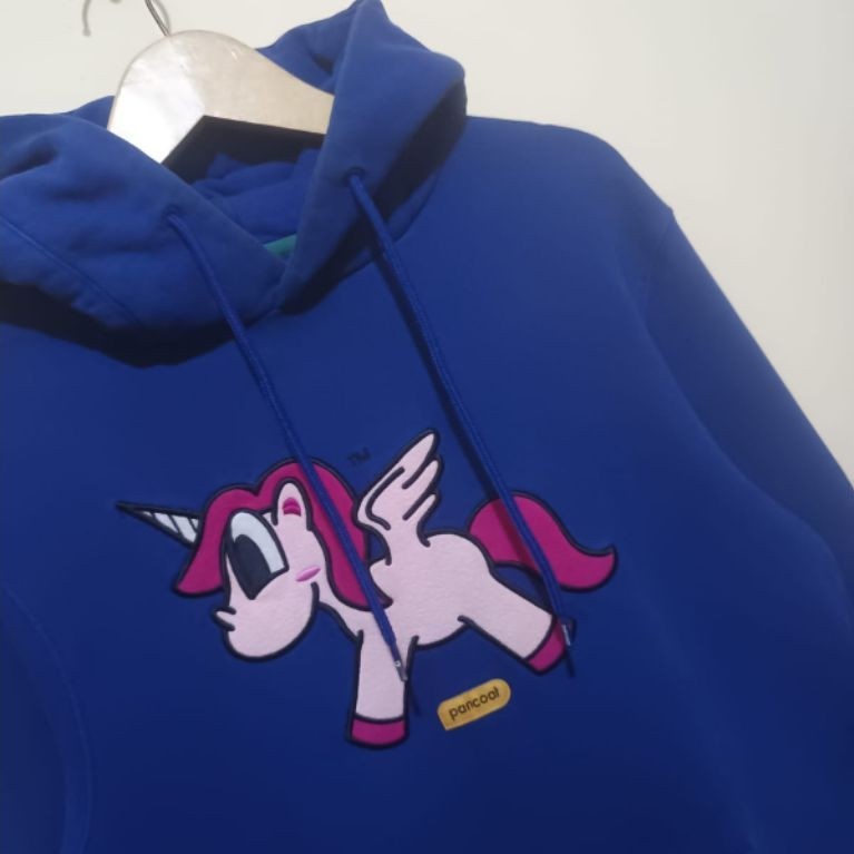 HOODIE PANCOAT UNICORN SIZE S