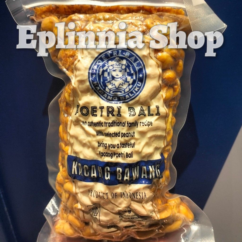 Kacang Poetri Bali Kacang Bawang 450 gr - Kacang Putri Bali Bawang Original