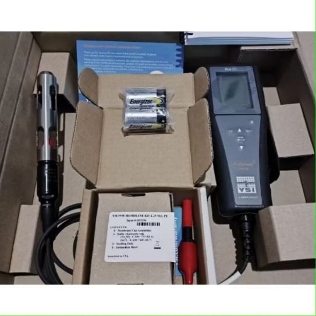 YSI Pro20i Dissolved Oxygen Meter DO Meter Original 1M Polarographic Probe Alat Ukur Oksigen Terlaru