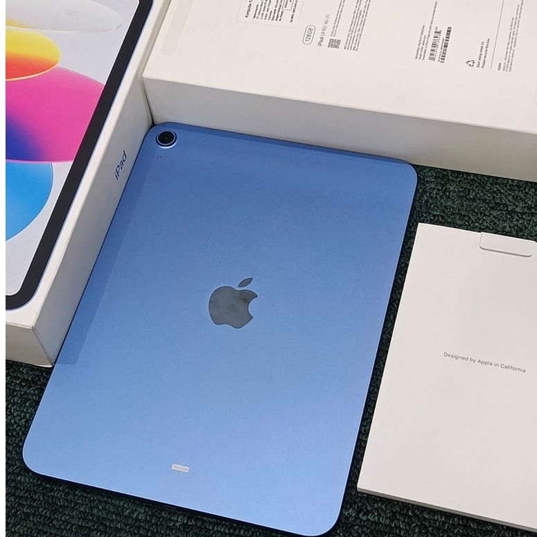 IPAD A16 GEN 11 128GB BLUE RESMI IBOX FULLSET LIKE NEW