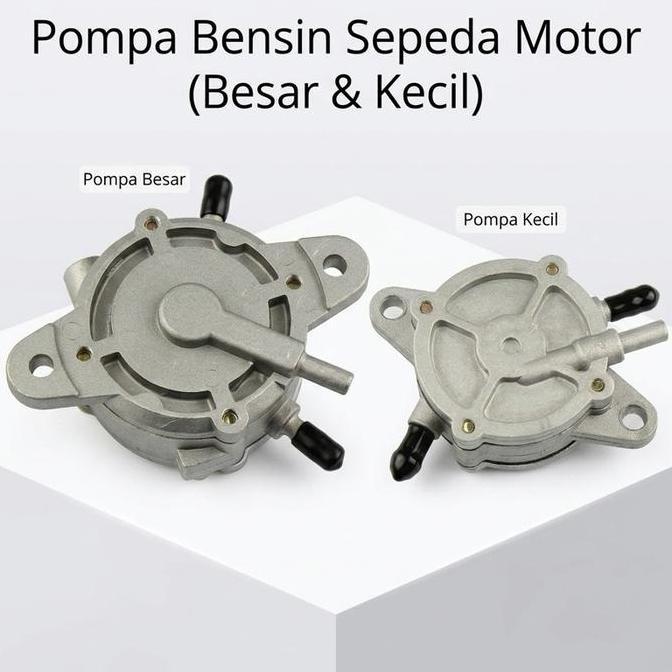 Promo Pompa Bensin Vakum 76mm 88mm Untuk Motor Scooter ATV GY6 50 125 150cc Praktis Universal Aman D