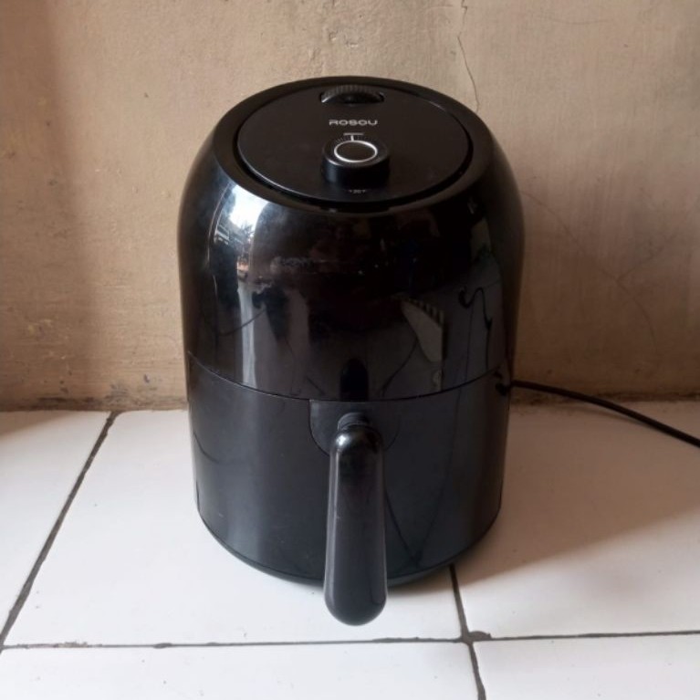 Deep Fryer/Air Fryer Listrik ROSOU SECOND OA2 2.5 Liter