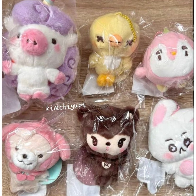 [READY] OFFICIAL MINI DOLL KEYRING EXO MD EXHORIZON -  SUHO CHANYEOL D.O. KYUNGSOO KAI SEHUN LAY