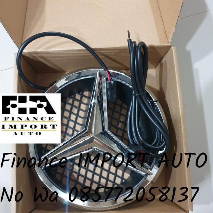 Logo Grill Depan Mercedes Benz W204 W205 Logo Grile Tengah Lampu W204
