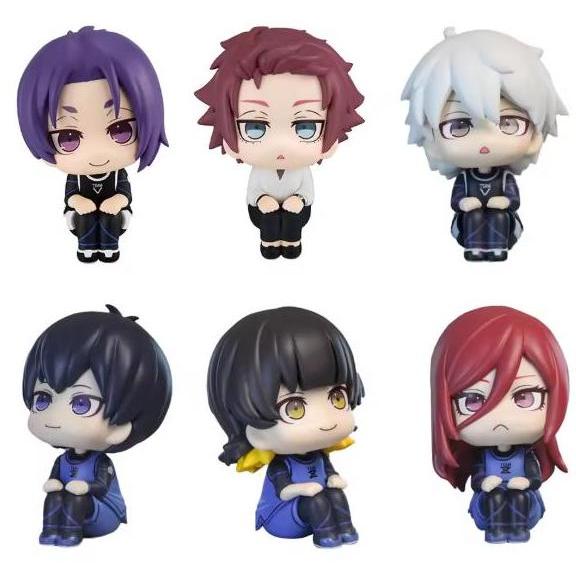 Blue Lock Isagi Nagi Bachira Chigiri LookUp / Rukkapu Action Figure