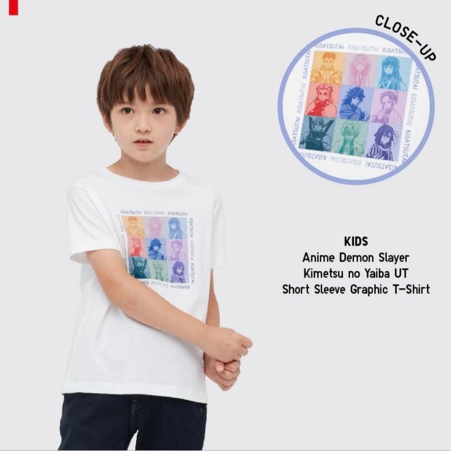 Uniqlo UT x Demon Slayer kids