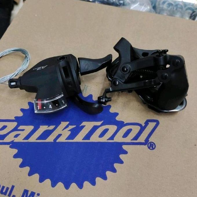 Shifter Dan Rear Derailleur Rd 7 Speed L-Twoo A2 7 Sp Short Cage Pendek Sepaket Rd Dan Shifter 7 Spe