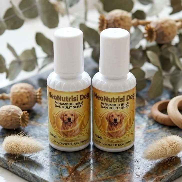 TM NEONUTRISI DOG Drop 30ml , Vitamin Penumbuh Bulu Anjing