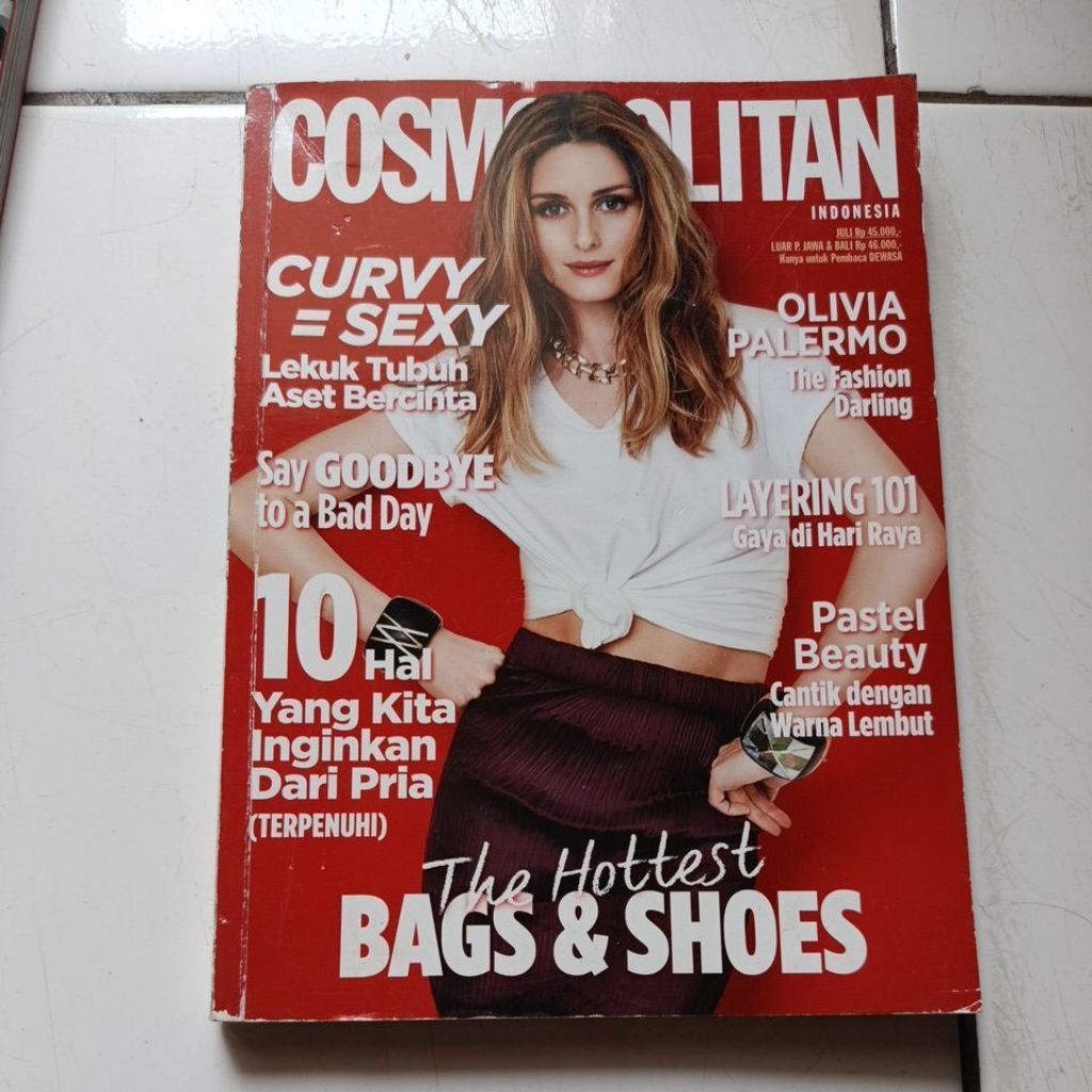 Majalah Cosmopolitan Indonesia juli 2015