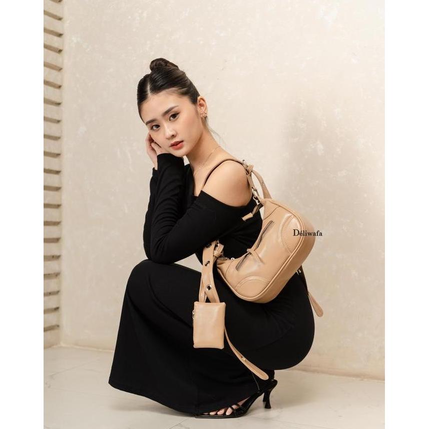 krezmanabidi - deliwafa - tas selempang fashion wanita slingbag kiyo