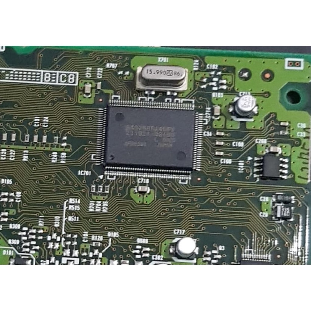 IC MCU PROCESSOR  ECU ECM GRAND MAX LUXIO AVANZA RUSH TERIOS (Matic)