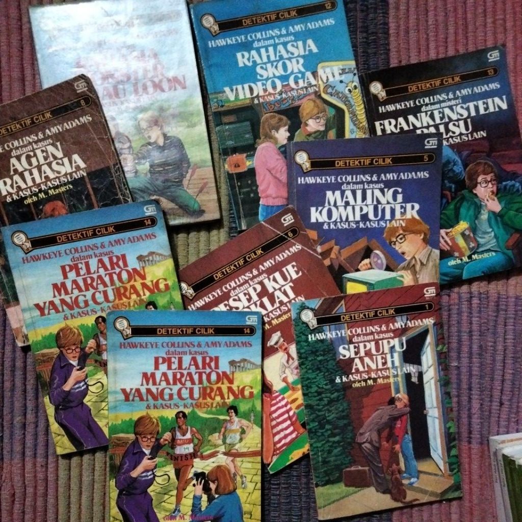 original detektif cilik Hawkeye Collins original nostalgia