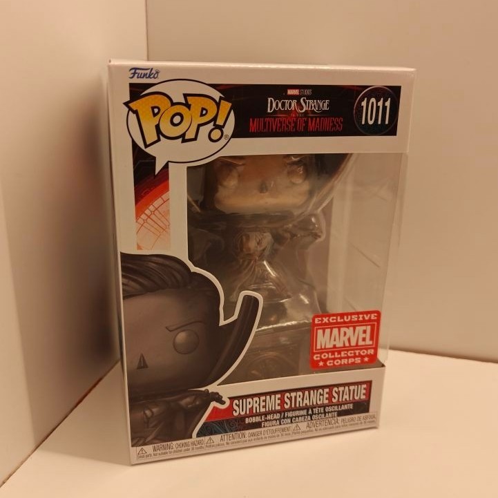 TOYS . FUNKO POP . COLLECTOR CORPS EXCLUSIVE . MARVEL . DOCTOR STRANGE IN THE MULTIVERSE OF MADNESS.