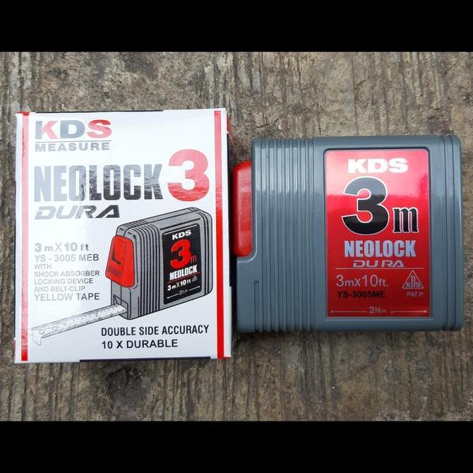 METERAN KDS 3M x 10FT NEOLOCK MEASURING TAPE 3 METER