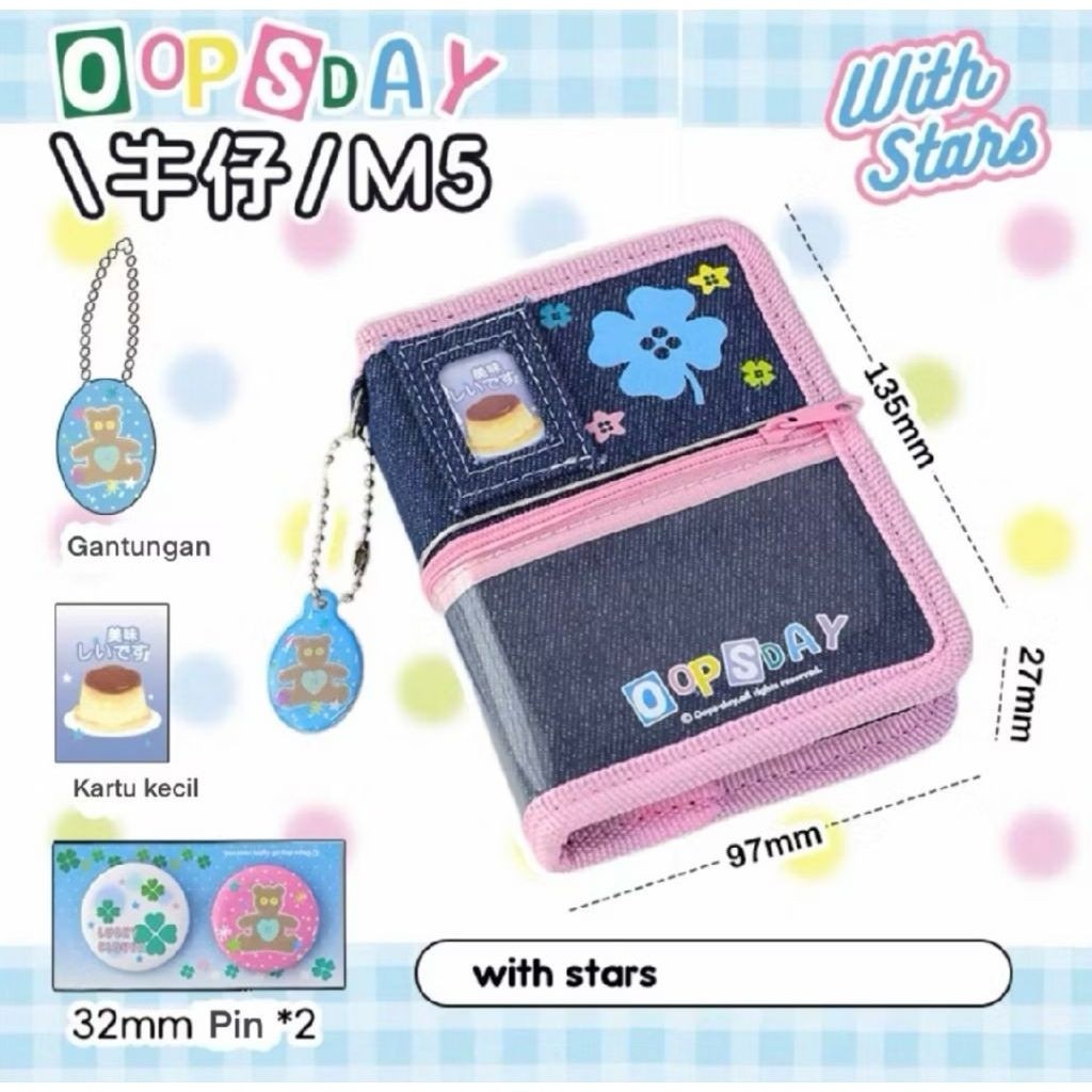 [baca desc] binder m5 oops day jeans navy