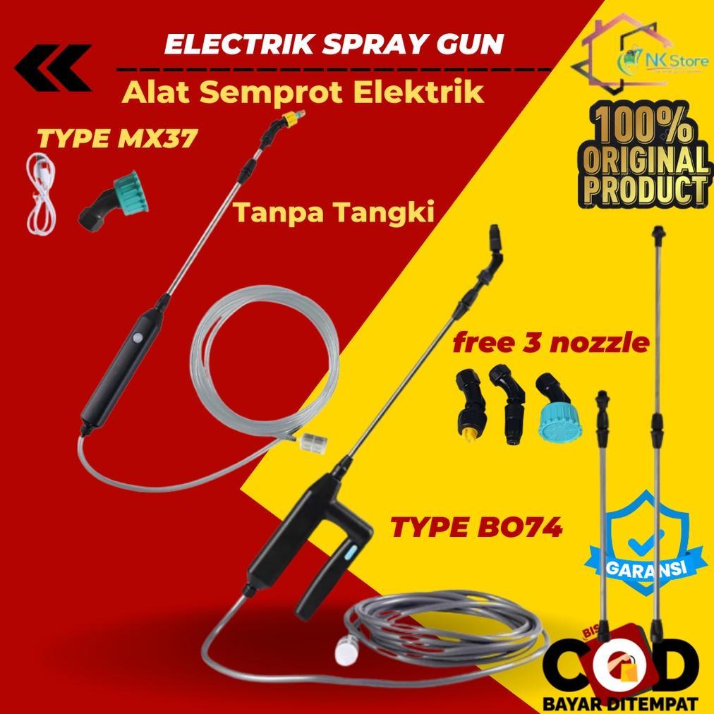 Stik Sprayer Alat Semprot Penyemprot Penyiram Tanaman Rumput pertanian Electric elektrik Otomatis Ad
