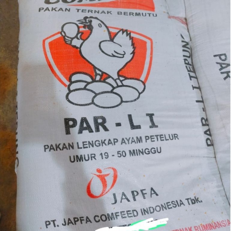 Pakan Ternak JAPFA PAR-L ukuran 10 kg ayam petelur
