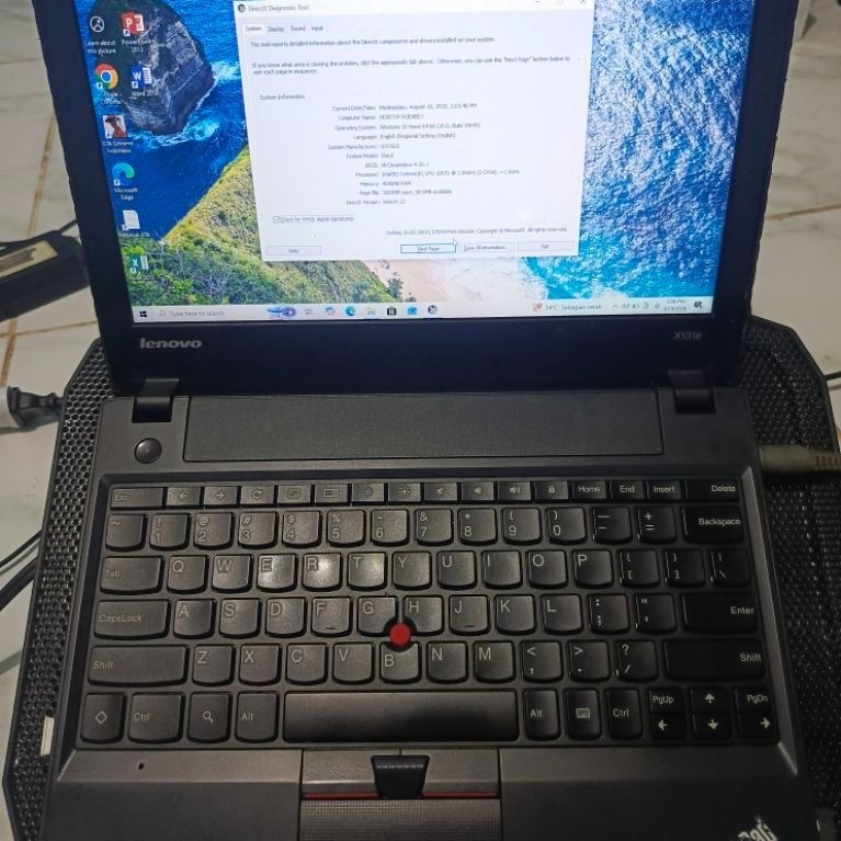 laptop lenovo thinkpad x131e