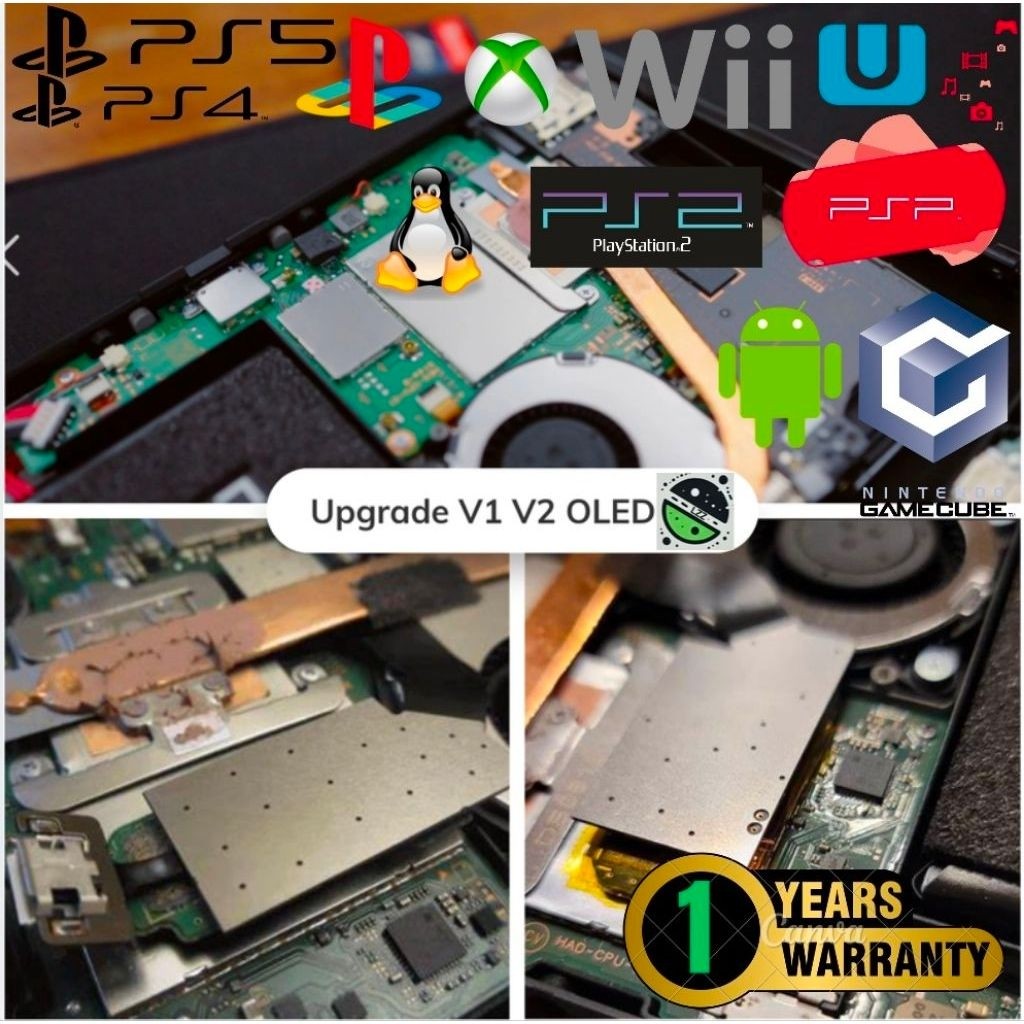 Jasa CFW Nintendo Switch Lite V1 V2 Oled