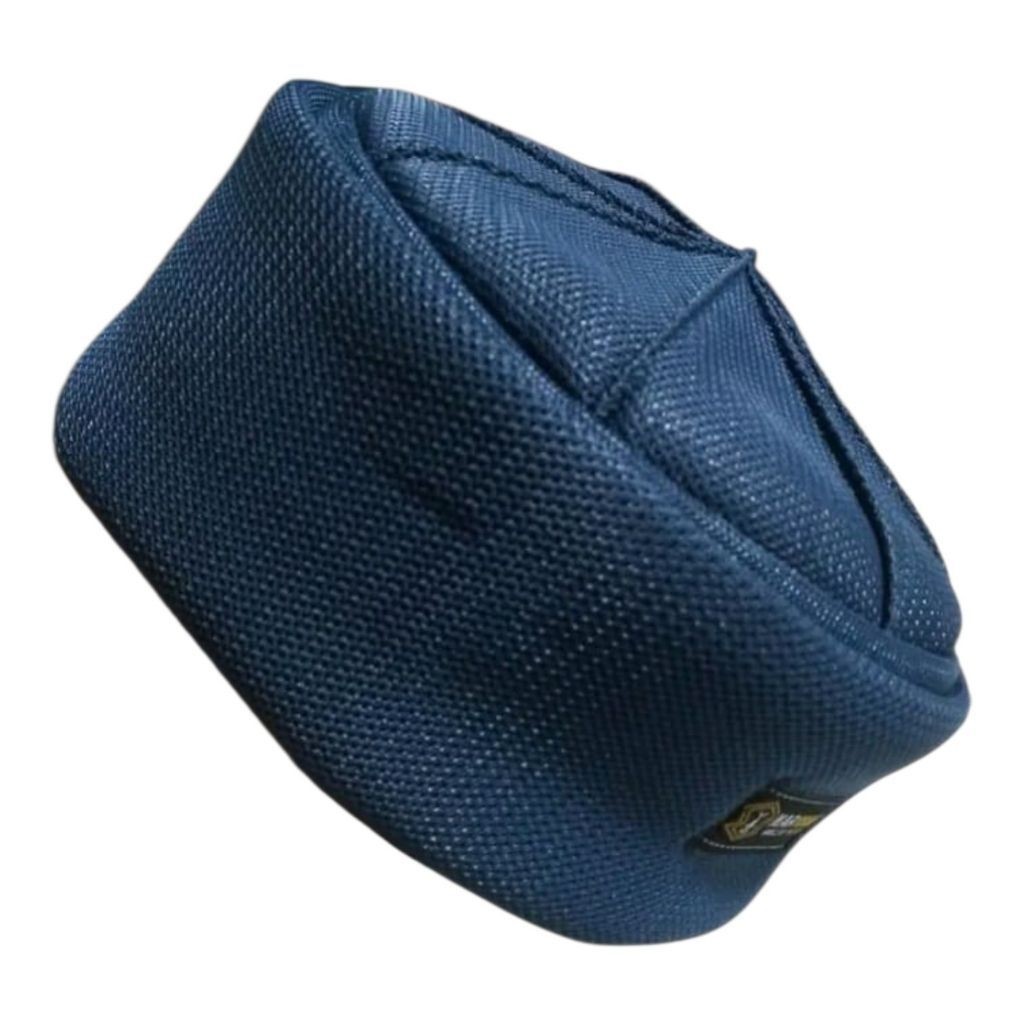 Peci Al-Khafiyyah Hitam Navy Tinggi 7cm