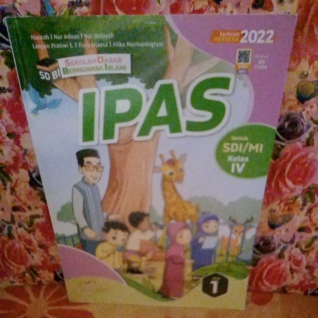 Buku IPAS SD BI IPAS Jilid 1 SDI/MI Kelas IV 4 Kurikulum Merdeka Pustaka Mulia