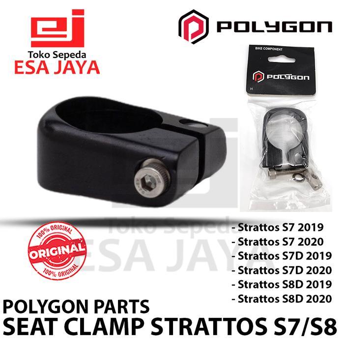 Seat Clamp Strattos S7 S7D S8D 2019 2020 Original Polygon Seatclamp