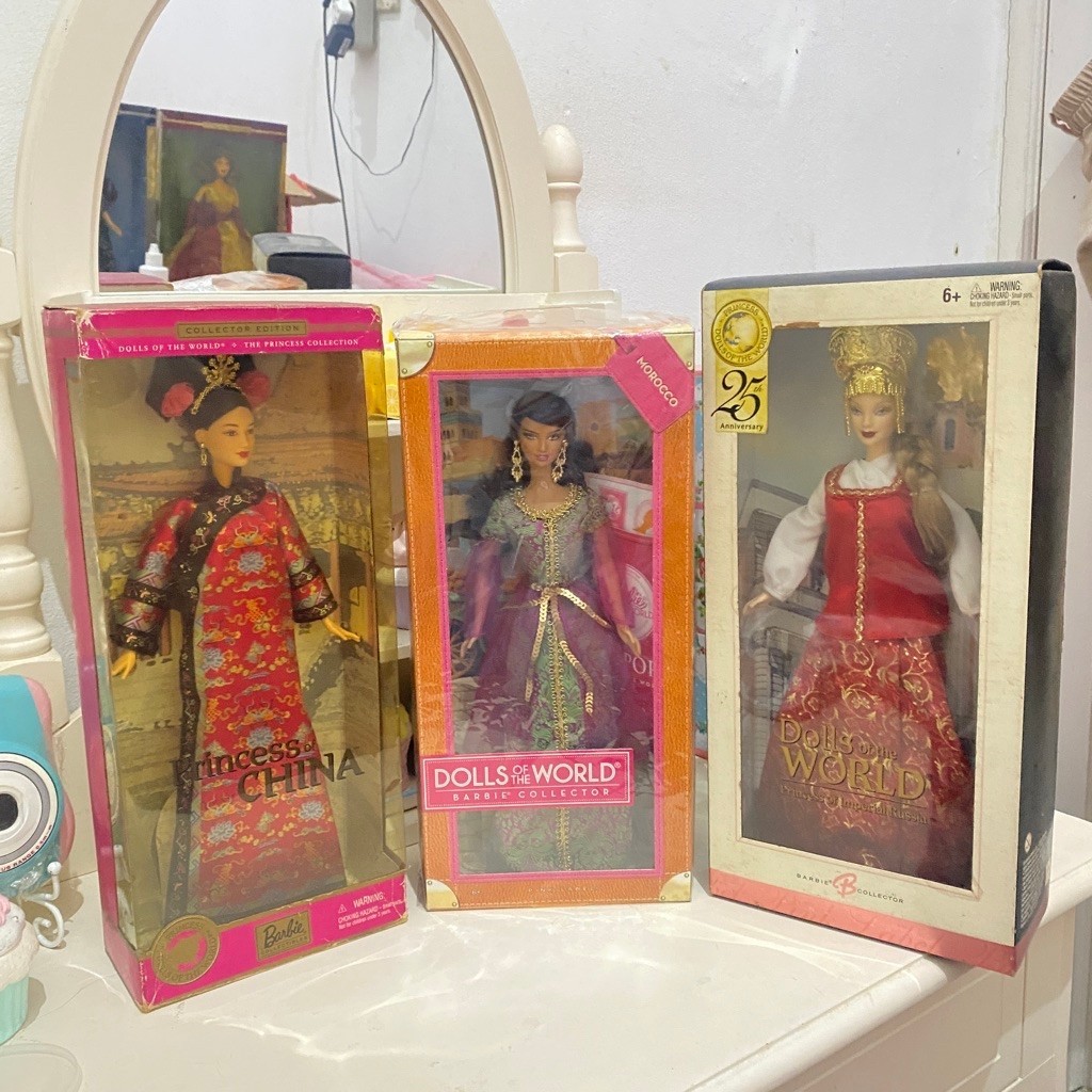 (BACA DESKRIPSI) NEW Barbie Doll of The World DOTW princess of imperial russia rusia china cina moro