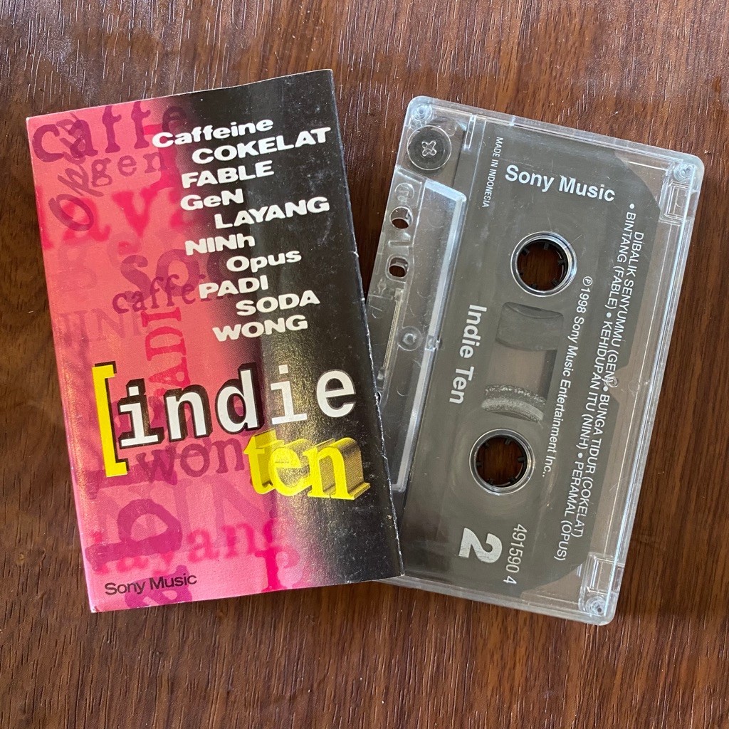 KASET PITA INDIE TEN - CAFFEINE COKELAT FABLE GEN LAYANG OPUS PADI SODA WONG