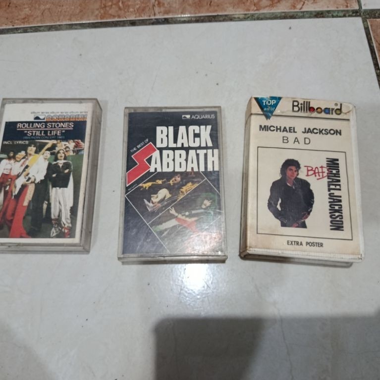 kaset pita jadulan koleksi langka
