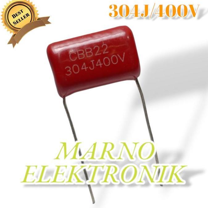 CAPASITOR MILAR 100N 304J 400V 400KV 1OO N NANO MILAR MRN99