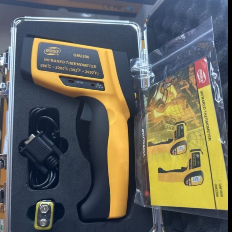 Benetech GM220 Film Coating Thickness Tester Benetech GM220 Cat Lapisan Gauge Meter GM 220