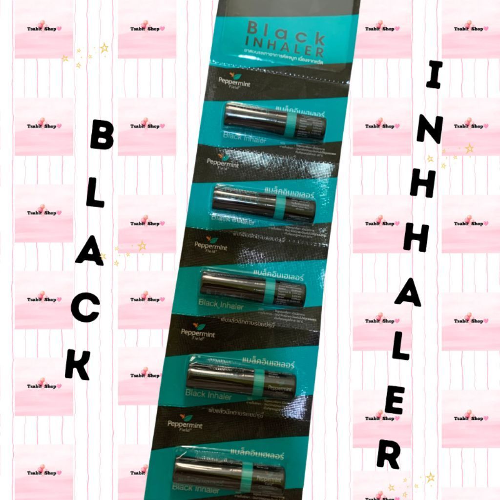 Aroma Peppermint Kuat Inhaler Peppermint Field Black 2ml