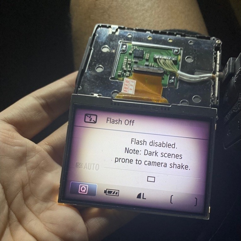 LCD KAMERA CANON 600D/60D (D)