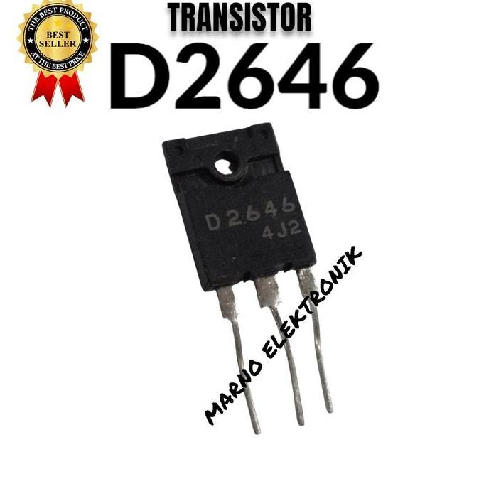 TRANSISTOR TR D2646 D 2646 D-2646 ASLI ORI ORIGINAL MRN99