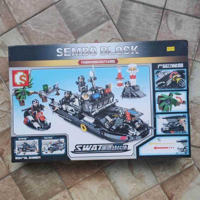 lego set swat team 102447 769pcs