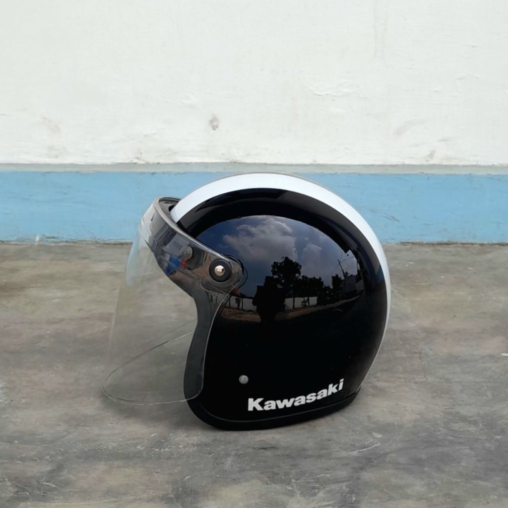 helm kawasaki | helm jadul | helm lawas | PROMO