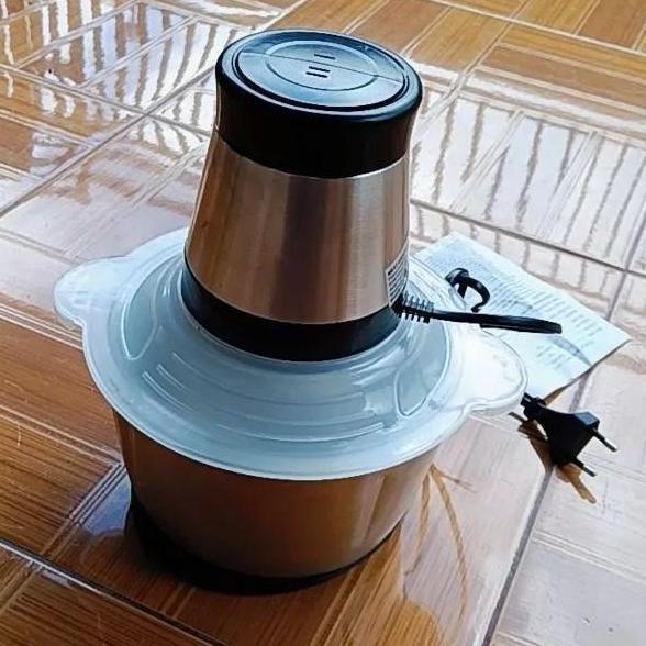 Blender Chopper Blender Daging Stainless Coper Penggiling Daging Serbaguna 2liter