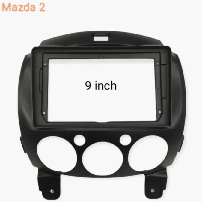 Promo Frame Mazda 2 Ukuran 9 inch - frame Head Unit Android Mazda 2 Diskon