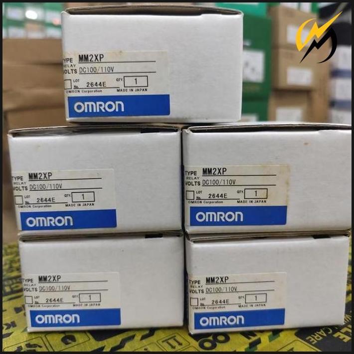 Relay Omron Mm2Xp 110V Dc100/110V Original Premium