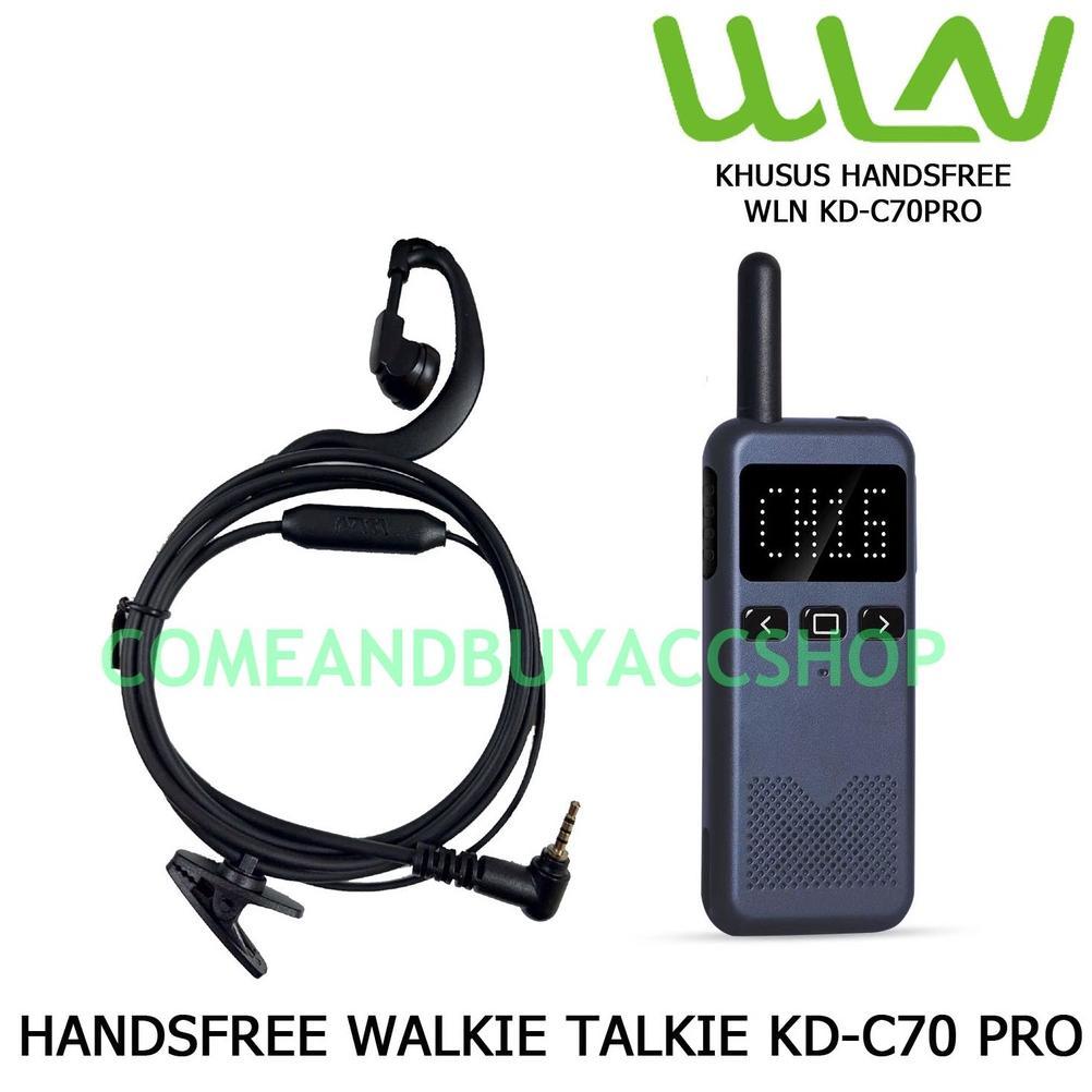 HANDSFREE WALKIE TALKIE WLN TIPE KD-C70PRO DAN KD-C80 - KD-C70 PRO