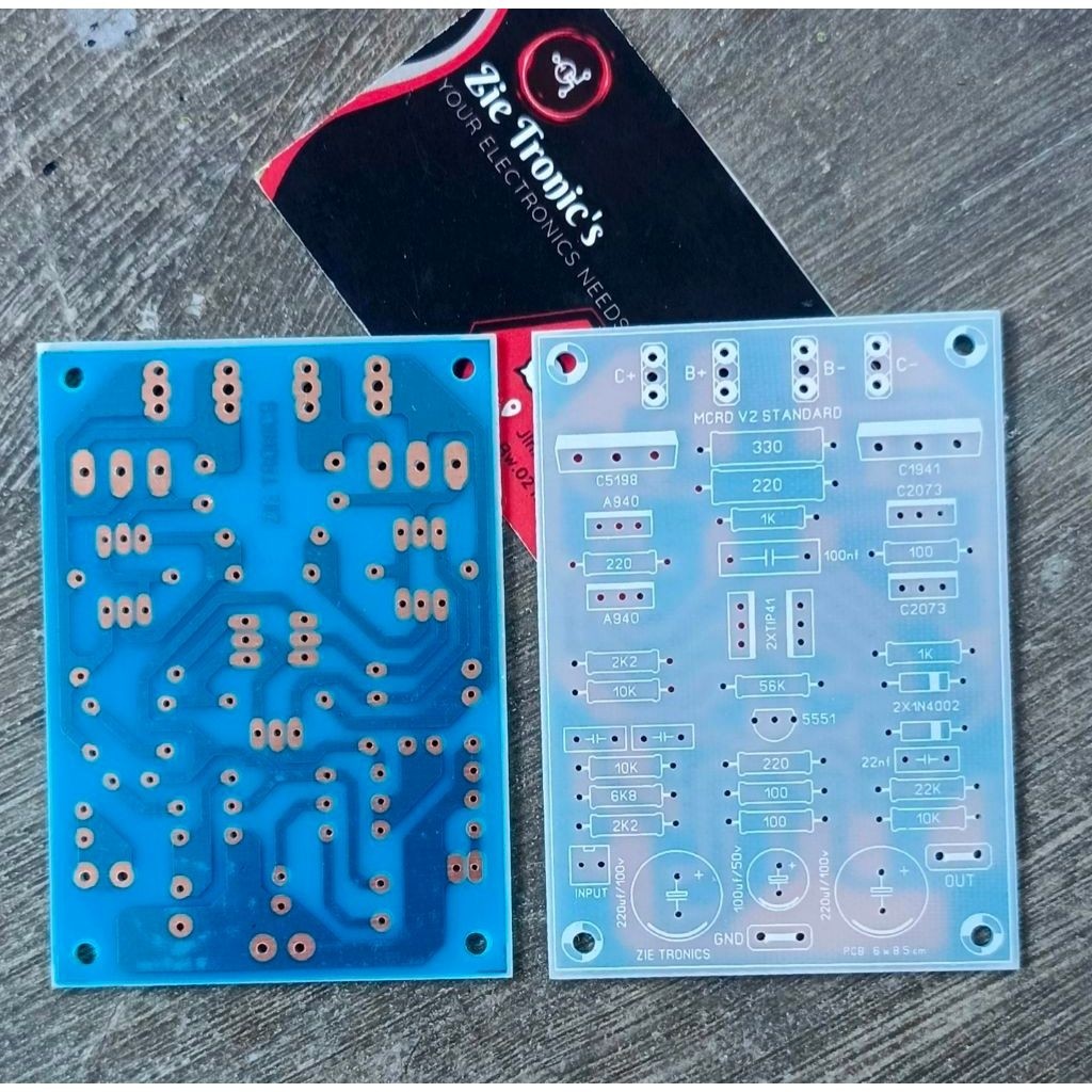 PCB MCRD V2 STANDARD FIBER FR4