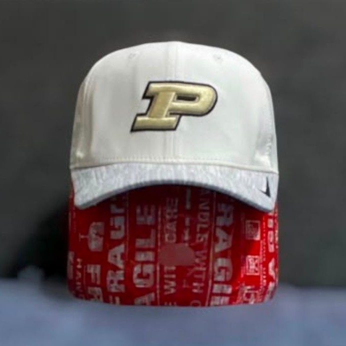 Topi Nike Classic99 Dri-Fit Purdue Boilermakers Sideline Cap Original Second